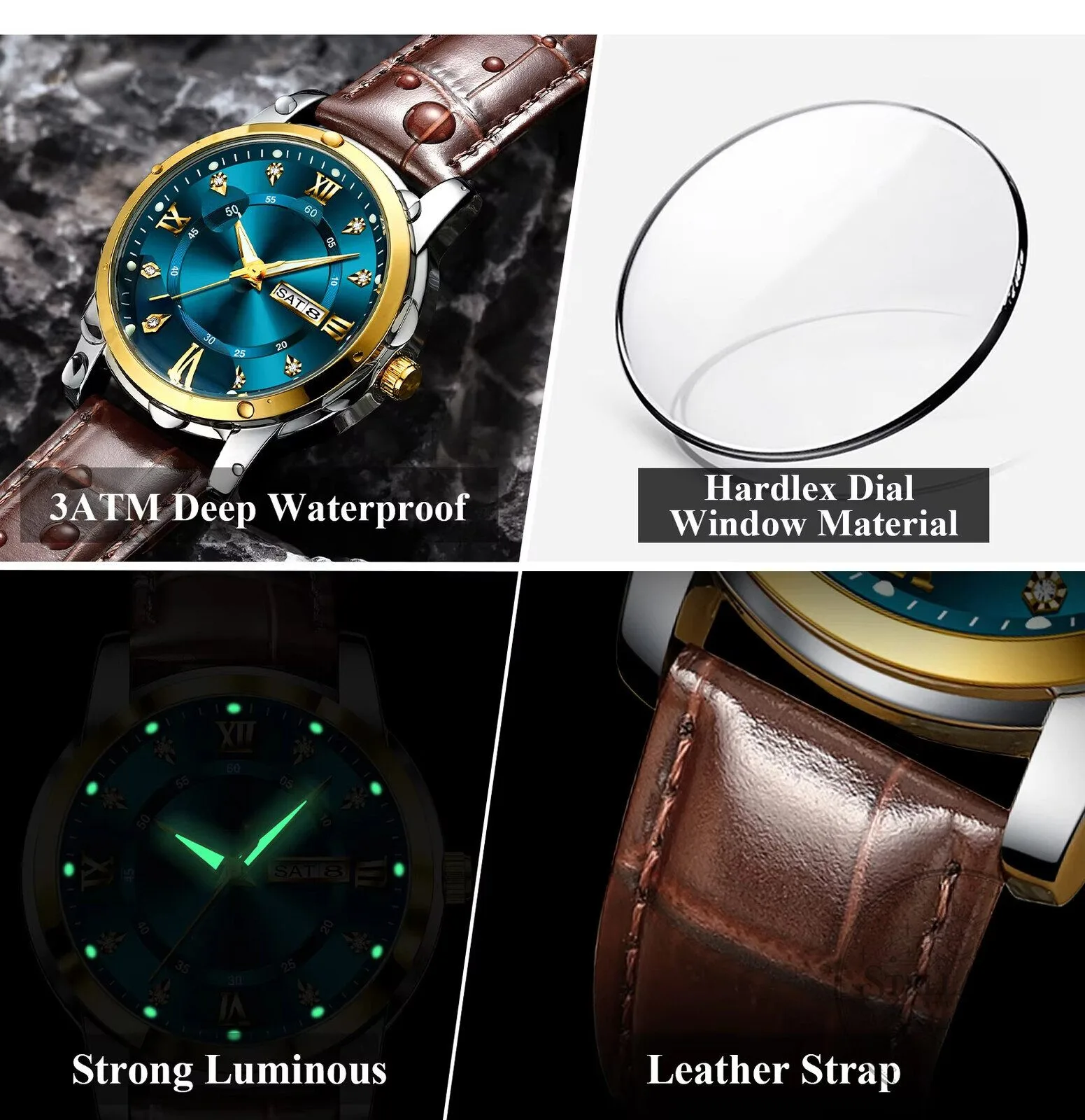 Porsche Custom Name Luxury Business Watch with Leather Strap 28 Porsche Custom Name Luxury Business Watch with Leather Strap