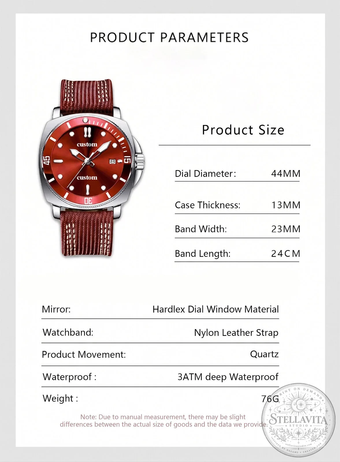 Ford Mustang Custom Name Blue Dial Men's Stainless Steel Watch 25 Ford Mustang Custom Name Blue Dial Men