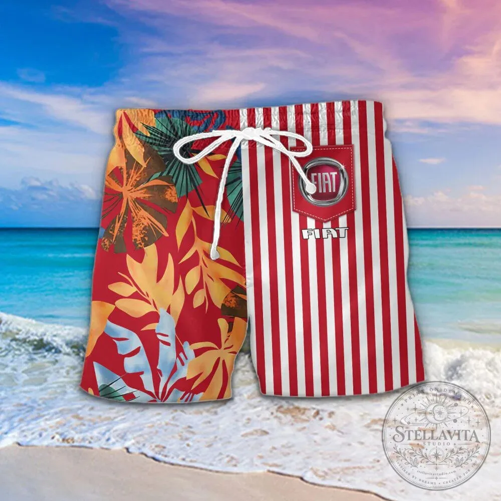 Fiat Car Logo Tropical Summer Beach Hawaiian Shirt 15 Fiat Car Logo Tropical Summer Beach Hawaiian Shirt