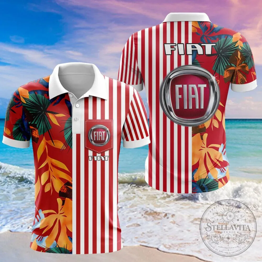 Fiat Car Logo Tropical Summer Beach Hawaiian Shirt 18 Fiat Car Logo Tropical Summer Beach Hawaiian Shirt