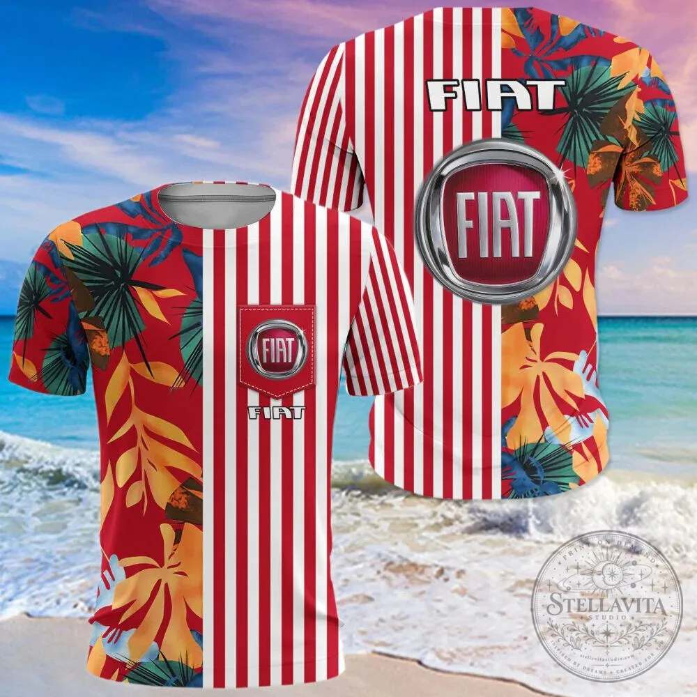 Fiat Car Logo Tropical Summer Beach Hawaiian Shirt 20 Fiat Car Logo Tropical Summer Beach Hawaiian Shirt
