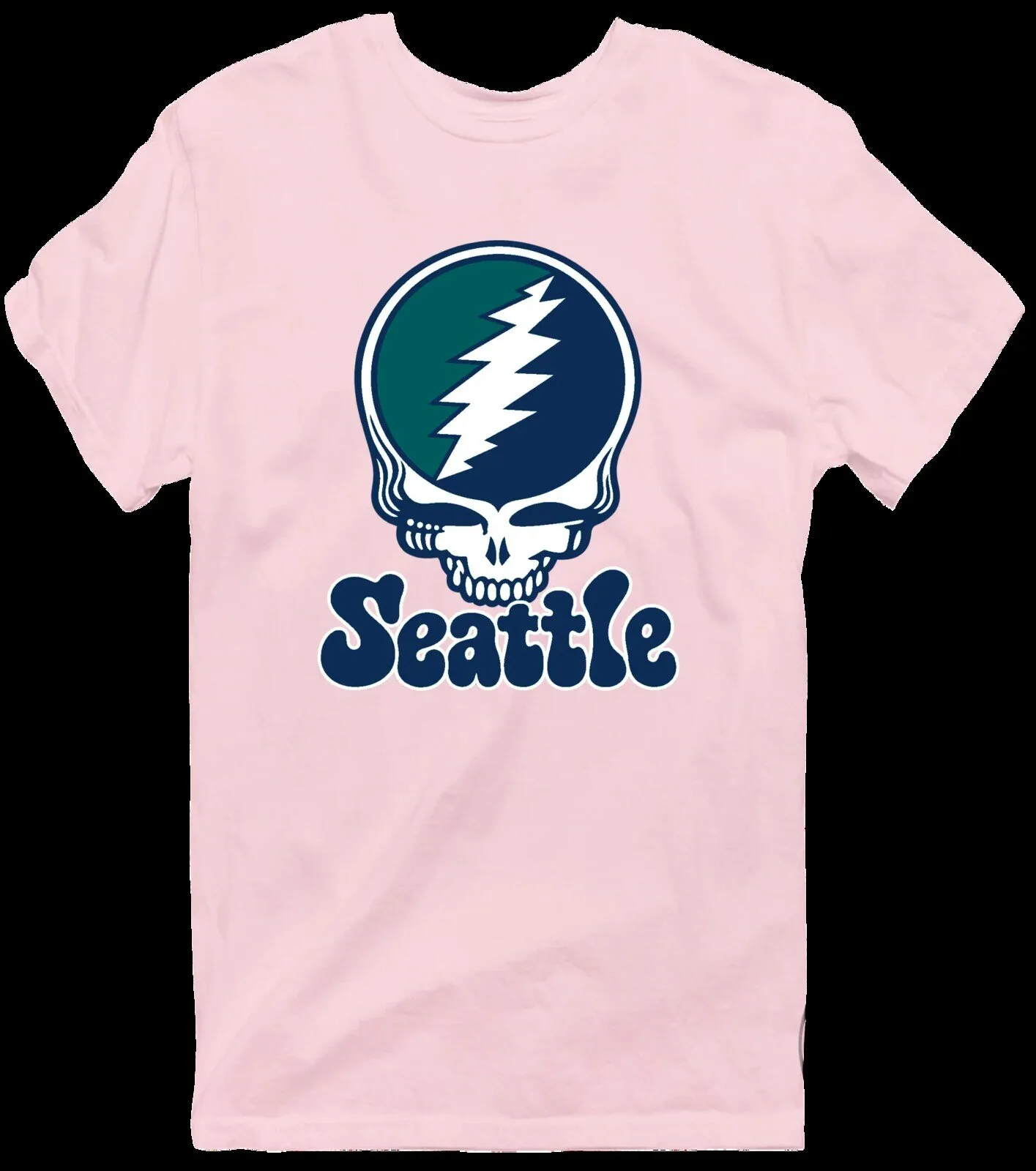 Seattle Grateful Dead Steal Your Face Skull T-Shirt 18 Seattle Grateful Dead Steal Your Face Skull T-Shirt