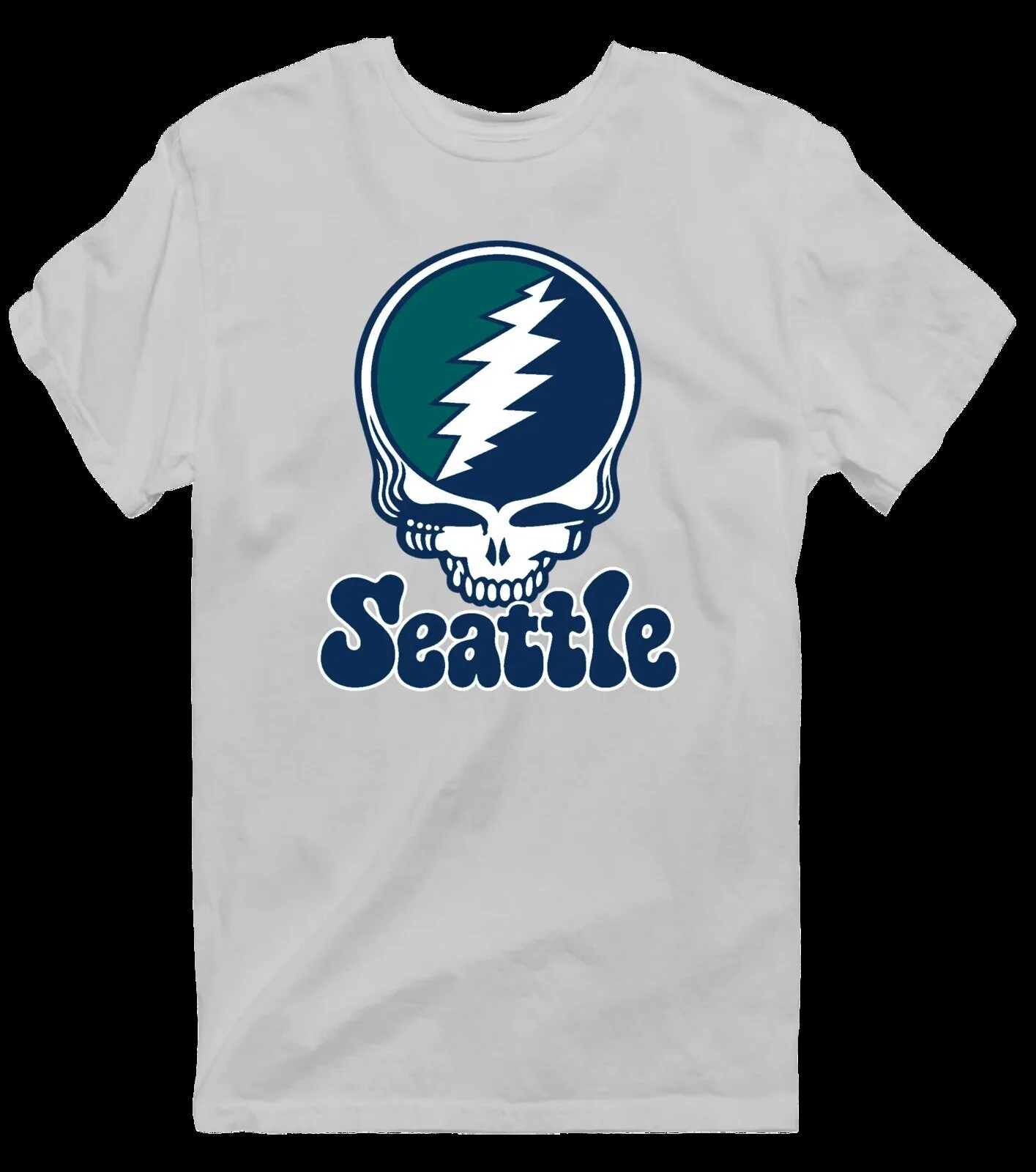 Seattle Grateful Dead Steal Your Face Skull T-Shirt 19 Seattle Grateful Dead Steal Your Face Skull T-Shirt
