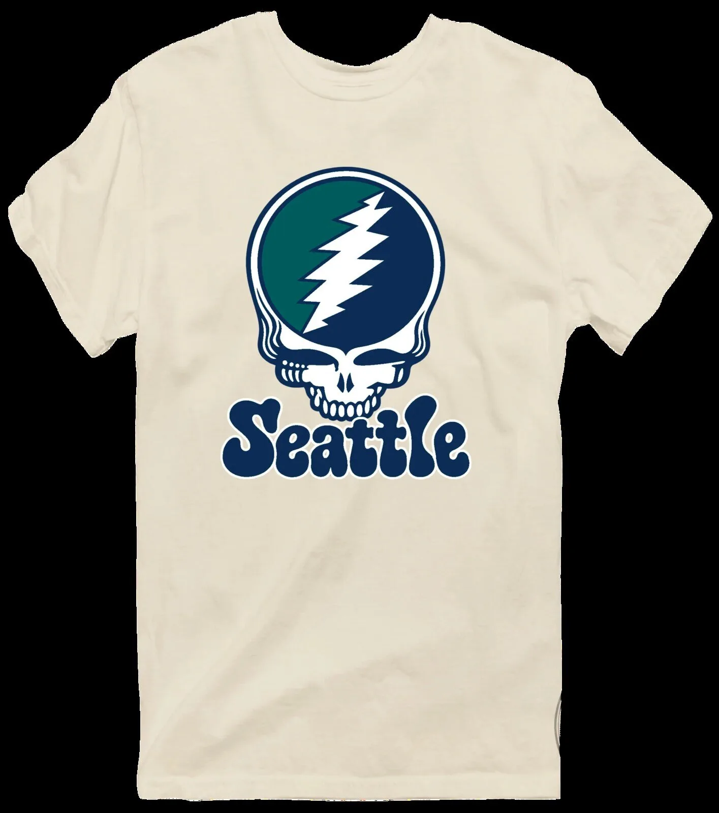 Seattle Grateful Dead Steal Your Face Skull T-Shirt 20 Seattle Grateful Dead Steal Your Face Skull T-Shirt