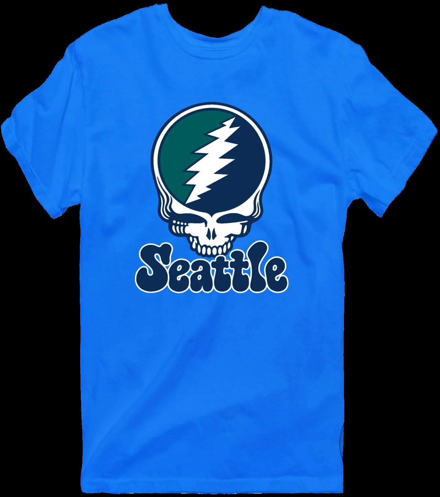 Seattle Grateful Dead Steal Your Face Skull T-Shirt 21 Seattle Grateful Dead Steal Your Face Skull T-Shirt