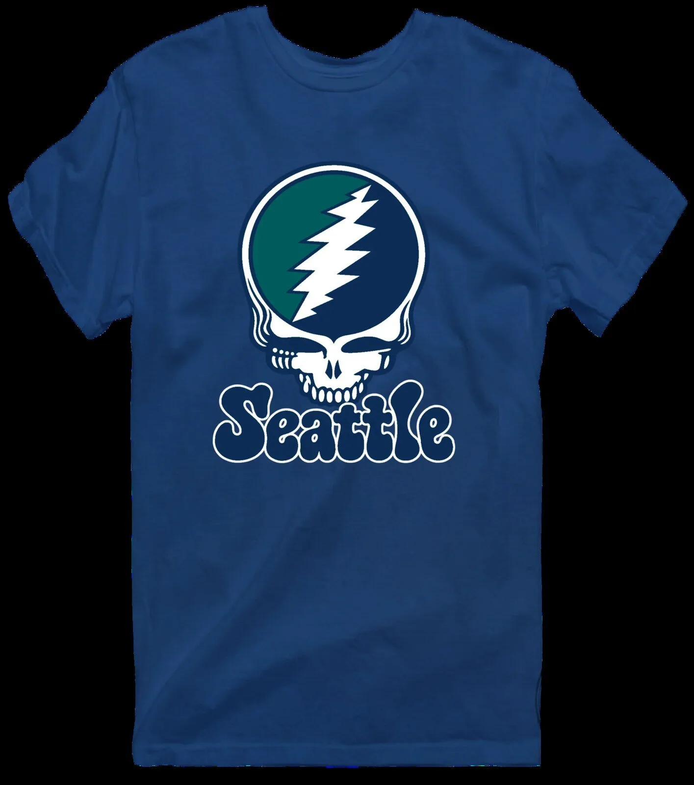 Seattle Grateful Dead Steal Your Face Skull T-Shirt 24 Seattle Grateful Dead Steal Your Face Skull T-Shirt