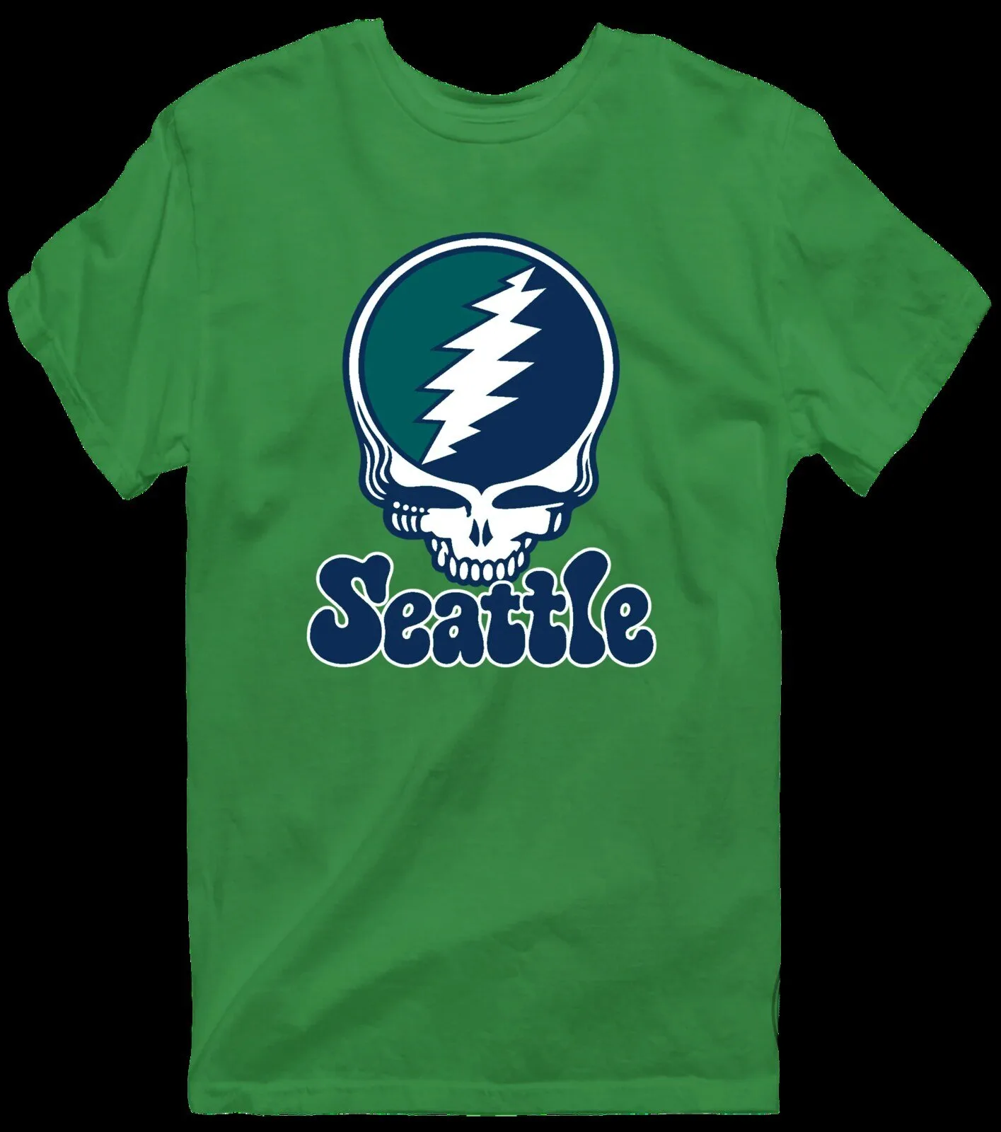 Seattle Grateful Dead Steal Your Face Skull T-Shirt 27 Seattle Grateful Dead Steal Your Face Skull T-Shirt