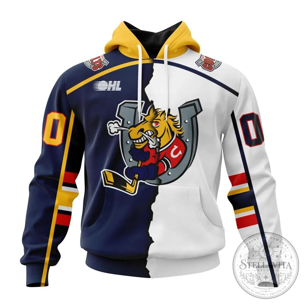 Barrie Colts Hockey Team Personalized Hoodie 1 Barrie Colts Hockey Team Personalized Hoodie