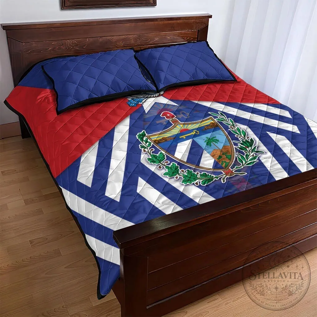 Viva Cuba Libre Cuban Flag Quilt Bedding Set With Coat Of Arms 13 Viva Cuba Libre Cuban Flag Quilt Bedding Set With Coat Of Arms