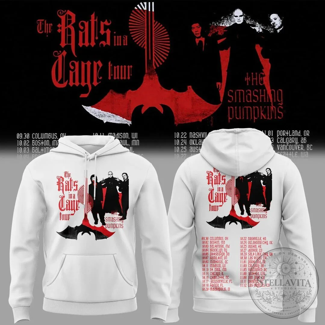 The Smashing Pumpkins The Rats in a Cage Tour Concert Hoodie