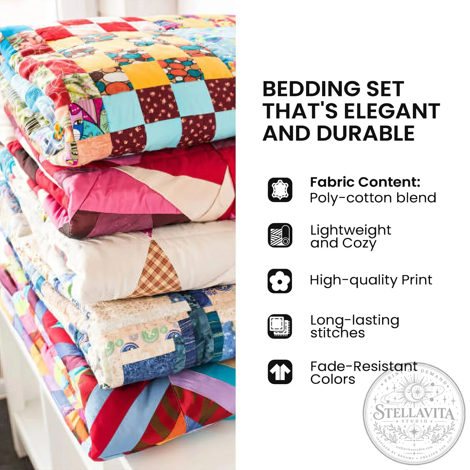 Snowy Pine Nativity Scene Christmas Quilted Bedding Set 9 Snowy Pine Nativity Scene Christmas Quilted Bedding Set