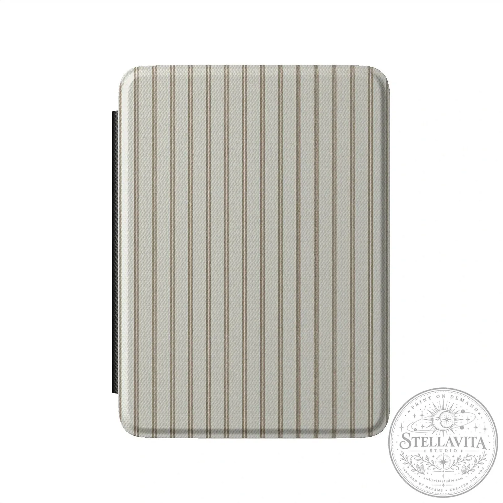 Matcha Pinstripe Kindle E-Reader Protective Case
